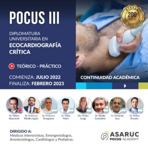 POCUS III JULIO 2022 / FEBRERO 2023 (CONTINUIDAD ACADEMICA) - Teórico/Práctico
