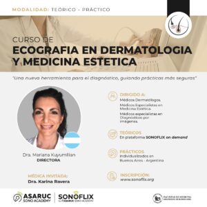 Ecografía en dermatología y medicina estética