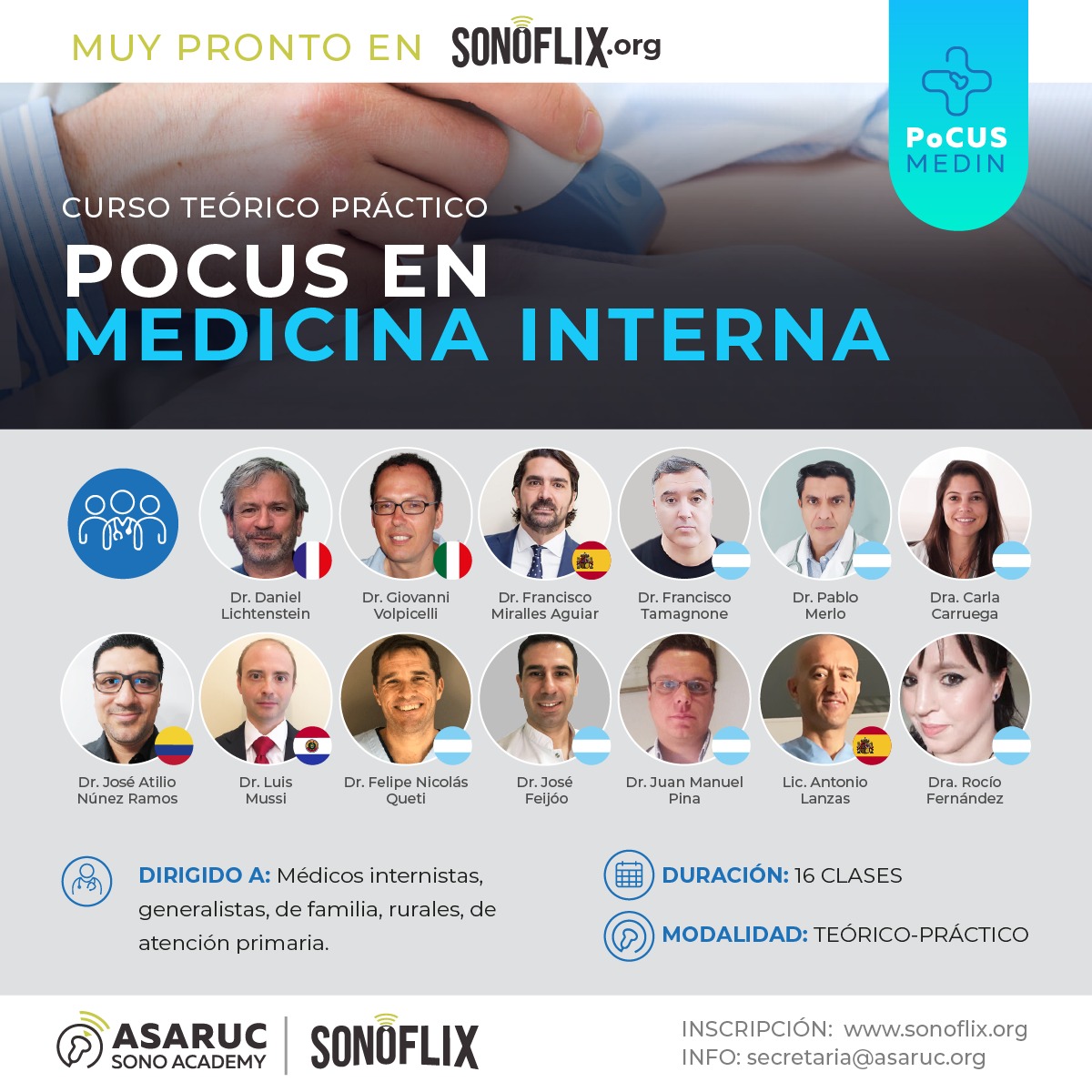 Pocus Medicina Interna - Prácticos 2023