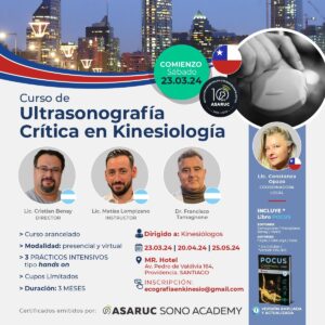 Ultrasonografía Crítica en Kinesiología Chile 2024