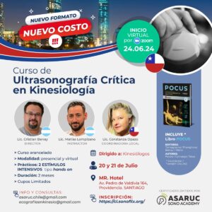 Ultrasonografía Crítica en Kinesiología Chile Julio 2024