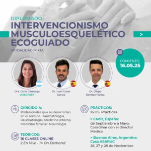 Diplomado en Intervencionismo Musculoesquelético Ecoguiado